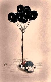 Così i disegnatori rendono omaggio al bambino morto 7