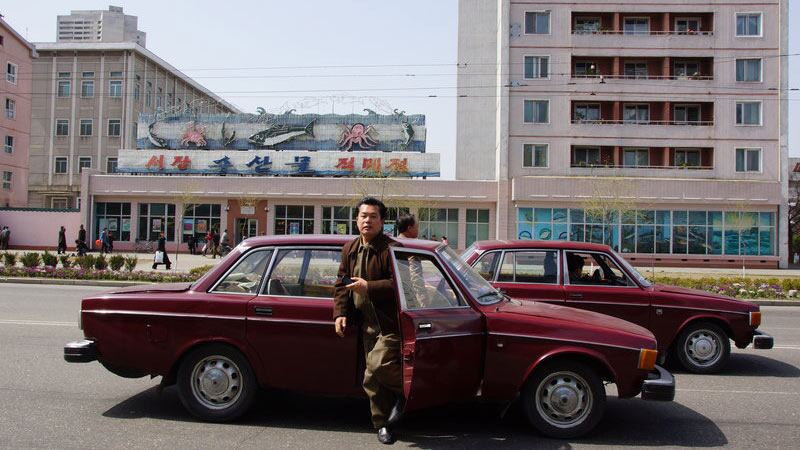 Volvo 144S in Corea del Nord