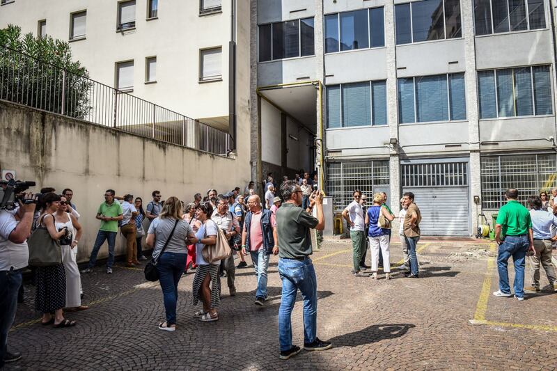 Moschea di via Cavalcanti, il presidio della Lega 3
