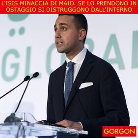 Ecco la satira del giorno. Di Maio "cavallo di Troia" 1