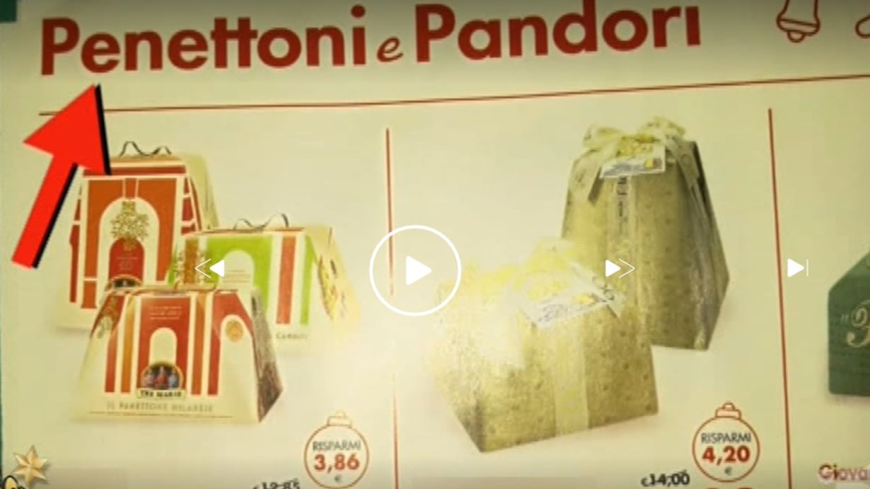 Refuso a luci rosse per Natale: e i panettoni diventano...
