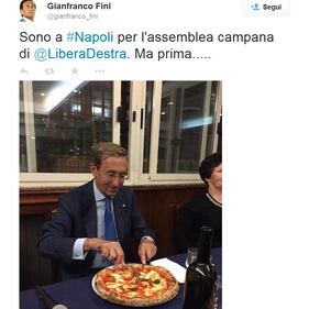 Gianfranco Fini, ma che pizza! 2