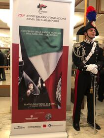 Concerto dei carabinieri all'Opera di Roma: l'Arma festeggia i suoi 205 anni 1