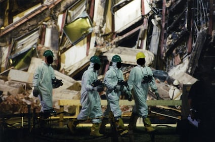 Le foto inedite dell'attacco al Pentagno 7