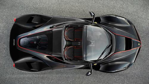 La versione scoperta de LaFerrari ibrida 3