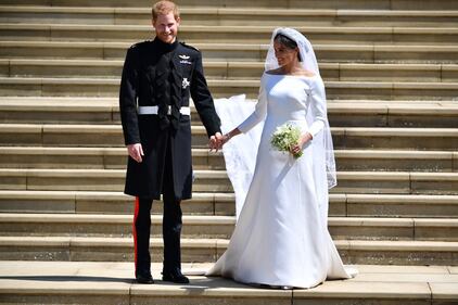 Meghan Markle e il Principe Harry al Royal Wedding 8