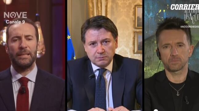 Conte si commuove in tv: "Il momento più duro? La lista dei morti"