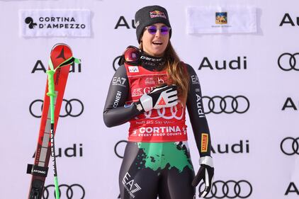 Il trionfo di Sofia Goggia a Cortina: le immagini più belle 8