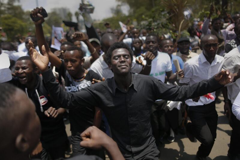 Proteste contro il governo a Nairobi 5