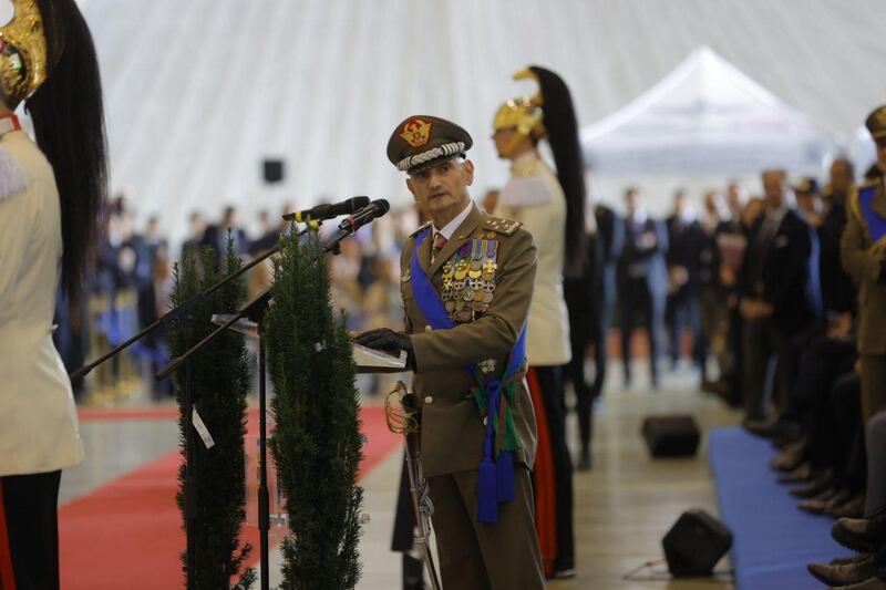 cerimonia di avvicendamento nella carica di Capo di Stato Maggiore della Difesa 3