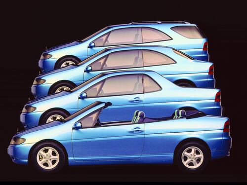 Concept story - Mercedes VRC (1995): prove di auto modulare e intelligente
