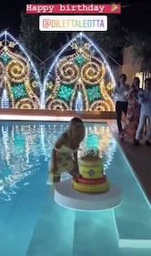 Diletta Leotta, festeggia i 28 anni con un pazzo pool party 6