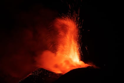 Etna in eruzione