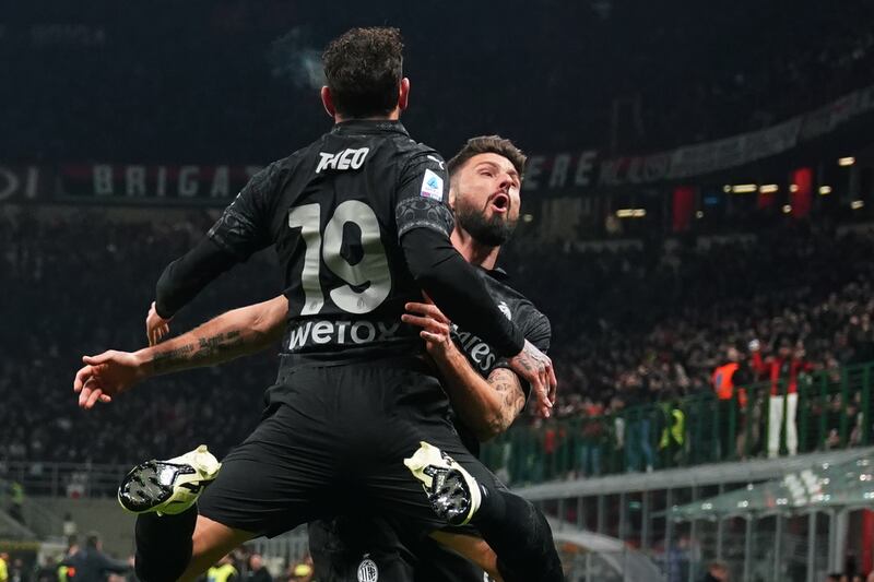 Theo Hernandez Milan Napoli