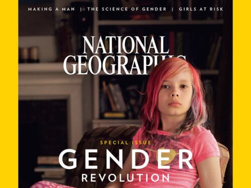 National Geographic sbatte in prima pagina un bimbo transgender