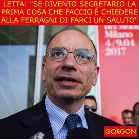 Ecco la satira del giorno. Letta, il fine statista 1
