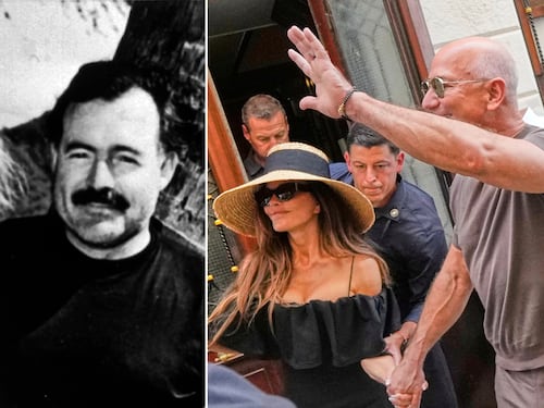 Bezos all’Harry’s Bar e quella malinconia di Hemingway a Venezia