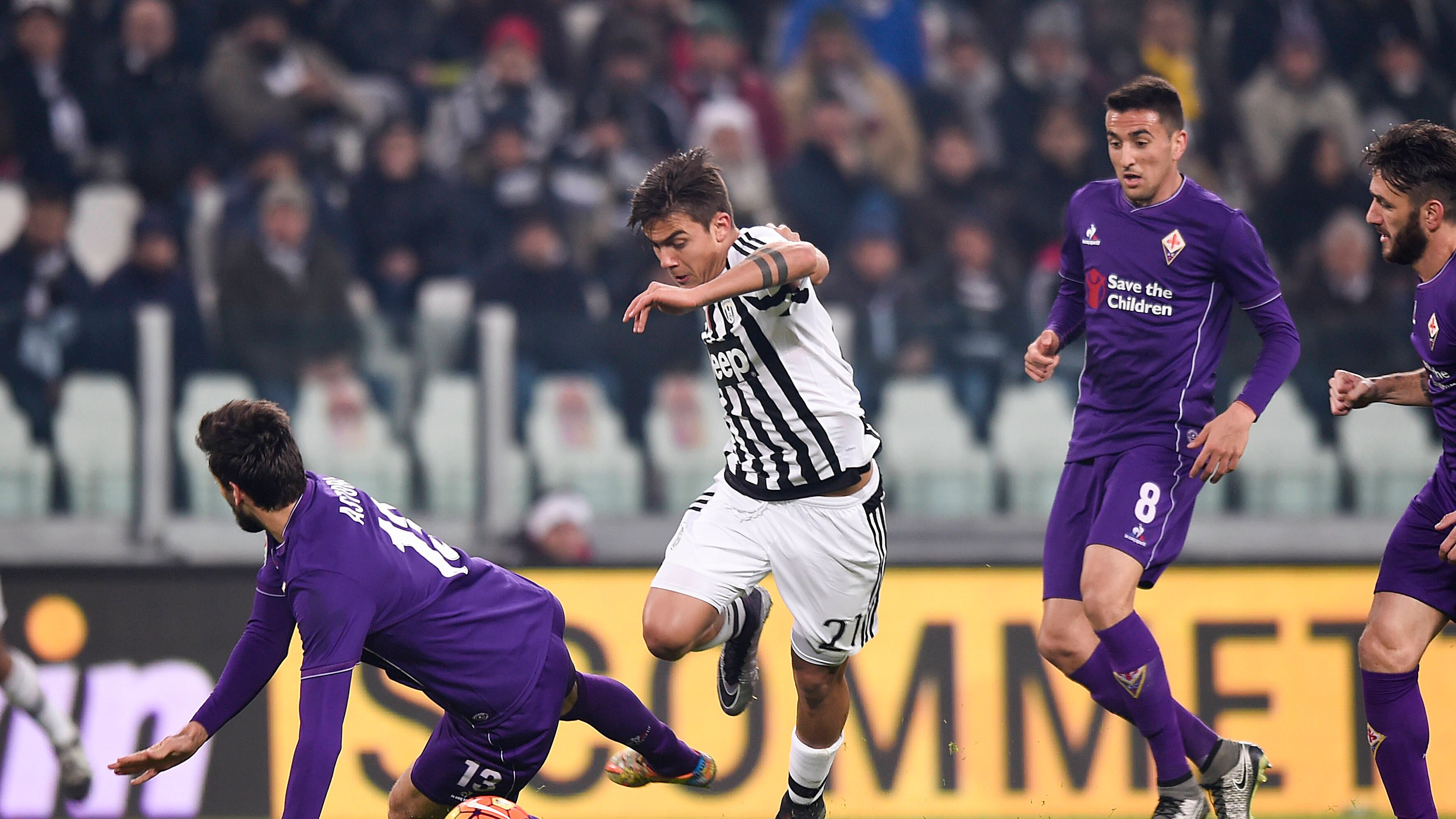 La Juve vince con i viola. Roma e Napoli: assist all'Inter