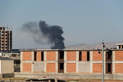 Le immagini dopo l'attacco alla base italiana di Erbil 4