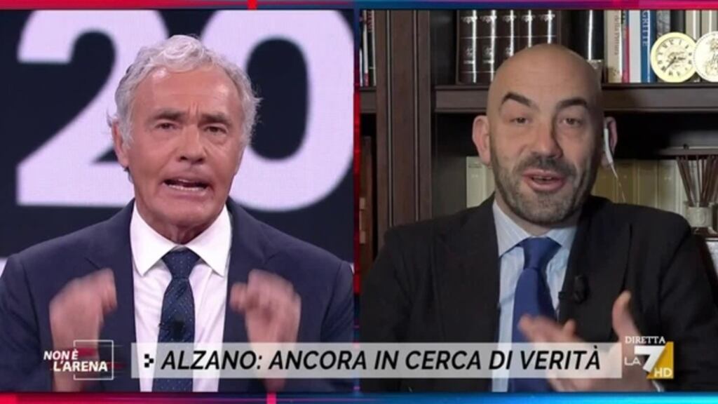 "Da lei non lo accetto", "Vado via": scontro totale tra Matteo Bassetti e Giletti