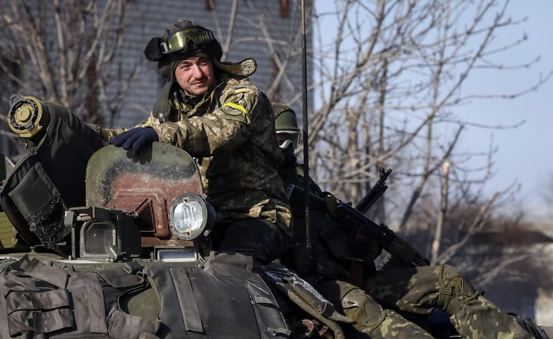 Soldati ucraini a Debaltseve 14