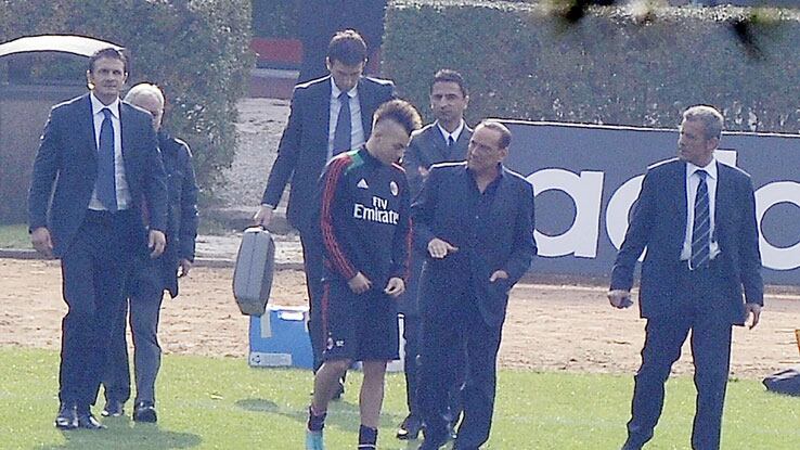 Il Cav dà i voti al Milan
