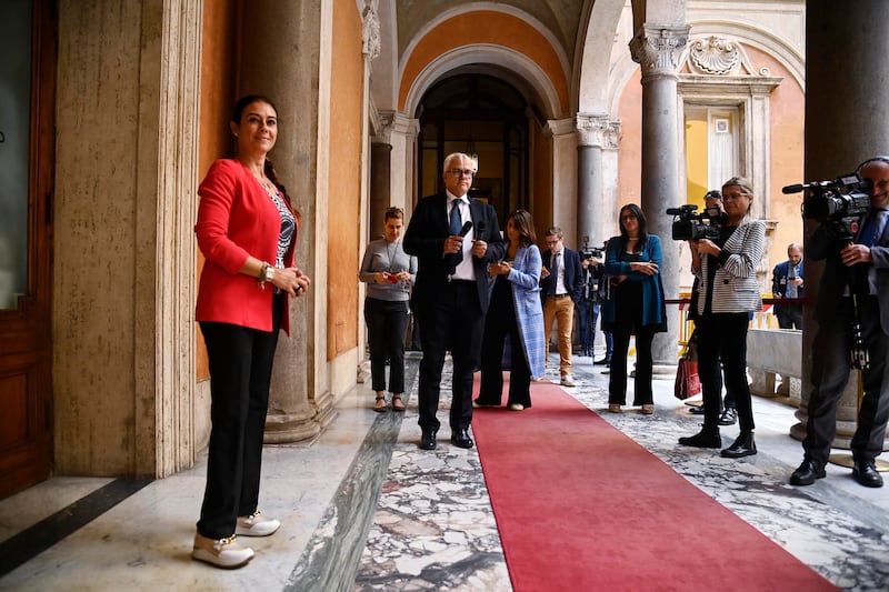 Secondo giorno di accrediti per i nuovi senatori 1