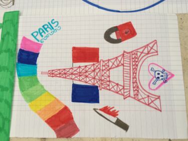 Parigi, i disegni dei bimbi al consolato francesce 6
