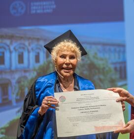 L'omaggio della laurea Honoris Causa a Ornella Vanoni 4