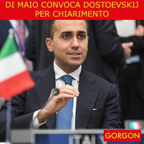 Ecco la satira del giorno. Di Maio vuole un chiarimento 1