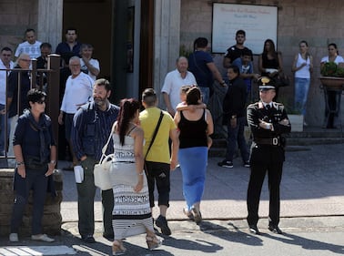 La messa in suffragio di Vittorio Casamonica 5