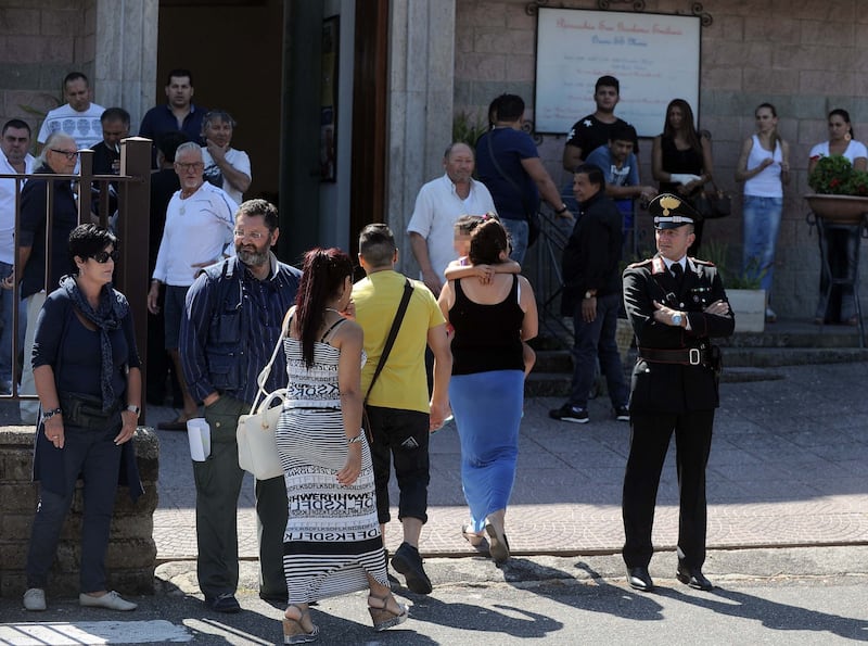 La messa in suffragio di Vittorio Casamonica 5