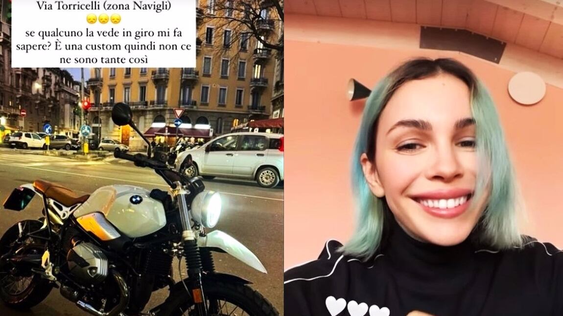 "Mi hanno rubato la moto". Rose Villain si appella ai fan: il tam tam sui social la aiuta