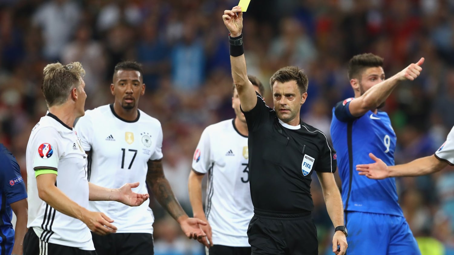Euro 2016, Rizzoli orgoglio italiano: perfetto in Francia-Germania