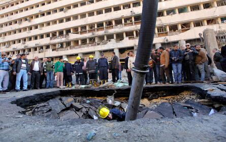 Attentati contro la polizia al Cairo 1