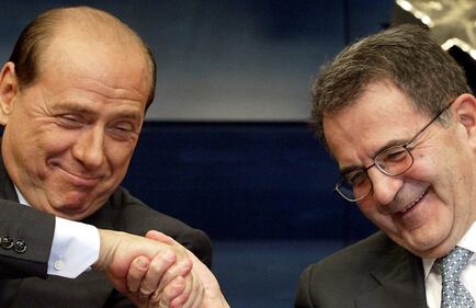 Gli storici incontri tra Berlusconi  e i leader di sinistra 6