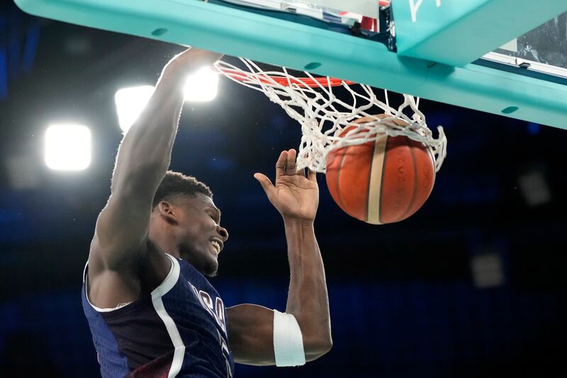 Anthony Edwards Brasile USA Parigi 2024