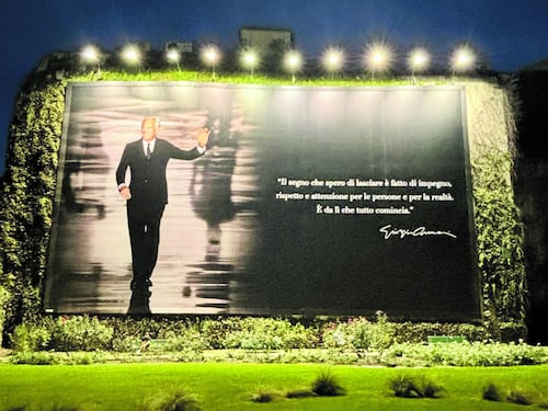 Fashion Week, Gruppo Armani conferma sfilata e mostra