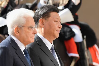 Roma: il presidente Mattarella e l'incontro con Xi Jinping  6