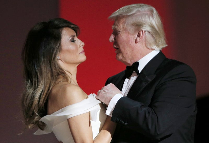 Melania e Donald Trump, coppia presidenziale 23