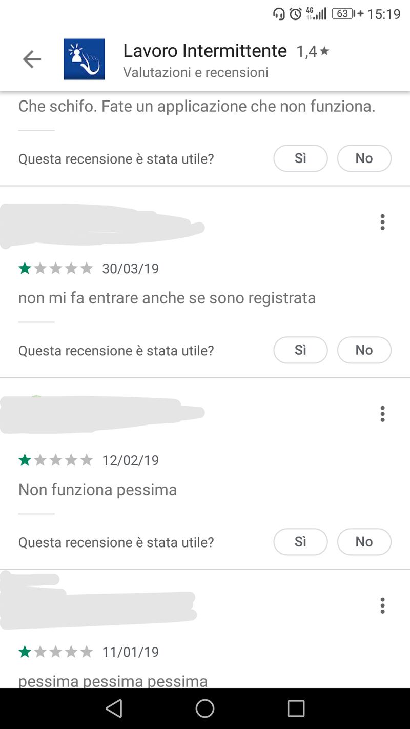 L'app trova lavoro del Ministero non funziona: la rabbia degli utenti 6