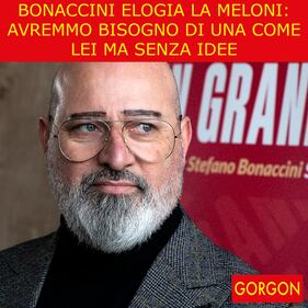 La satira del giorno. Gli elogi di Bonaccini 1