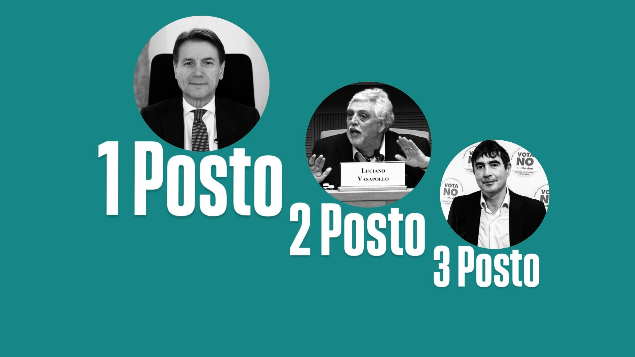 Il gioco della torre, il cattivo maestro, la furbata di Conte: ecco il podio dei peggiori