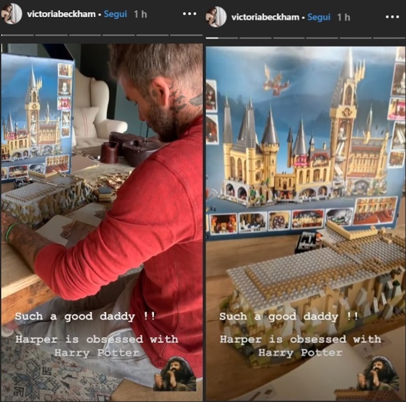 David Beckham social