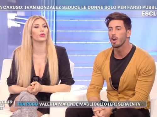 Ivan Gonzalez sbugiarda Paola Caruso: "Mai dormito insieme, non mi è mai piaciuta"
