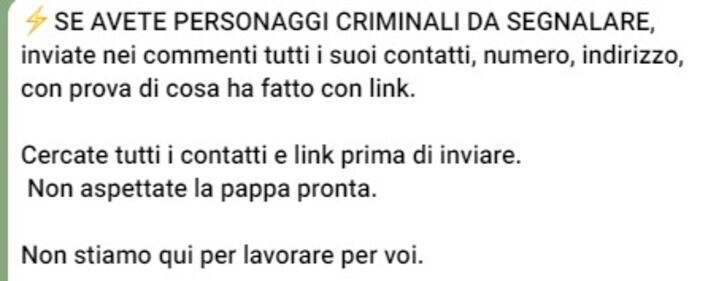 Le chat dei no vax, tra  9