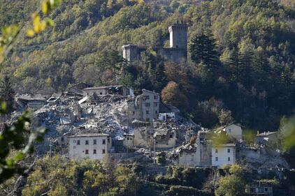 Arquata del Tronto rasa al suolo 6