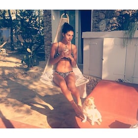 Belen e Cecilia Rodriguez: scatti hot in spiaggia 11