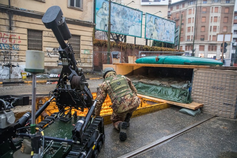 Disinnesco ordigno bellico a Torino 5
