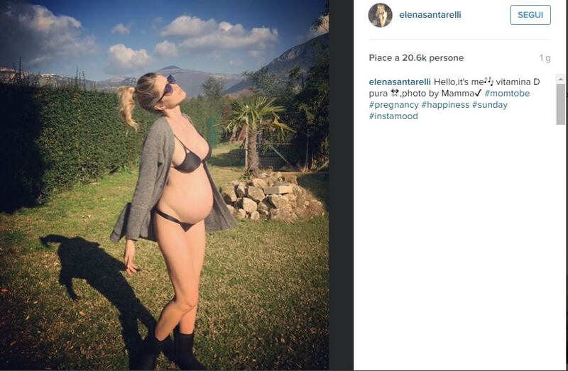 Elena Santarelli in bikini su Instagram 2